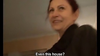 Real Czech Milf Gives A Blowjob In Public And Takes A Pay For It
