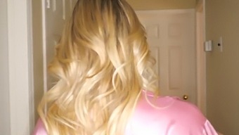 Voyeuristic Pleasure Of Watching A Solo Girl Fuck Herself