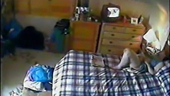 Hidden Cam Captures Mom'S Kinky Solo Session