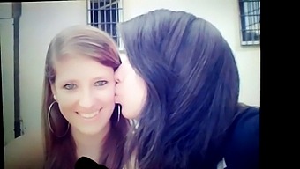 Gay Man Masturbates To Lesbian Couple