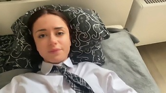 Brunette Schoolgirl Fulfills My Sexual Desires