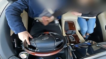 A Married Woman Relieves My Sexual Tension With A Handjob While In A Car