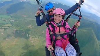 Female Ejaculation At Extreme Altitude: Skydiving Adventure