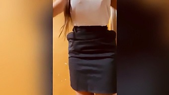 Arousing Instructor Shares Intimate Footage With Her University Learner In Dormitory Setting