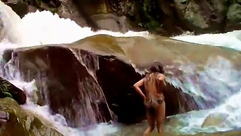 Lilyan'S Erotic Encounter In A Watery Setting