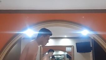 Amateur Couple Gets Kinky In A Hotel Room