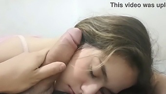 I Stimulate My Stepsister With A Blowjob And Have Intense Sex