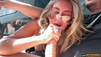Bonnie Blue'S Steamy Scene In A Self-Driving Car