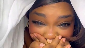 The Stepbrother Was Caught By His Ebony Stepmom Masturbating With A Sex Doll.